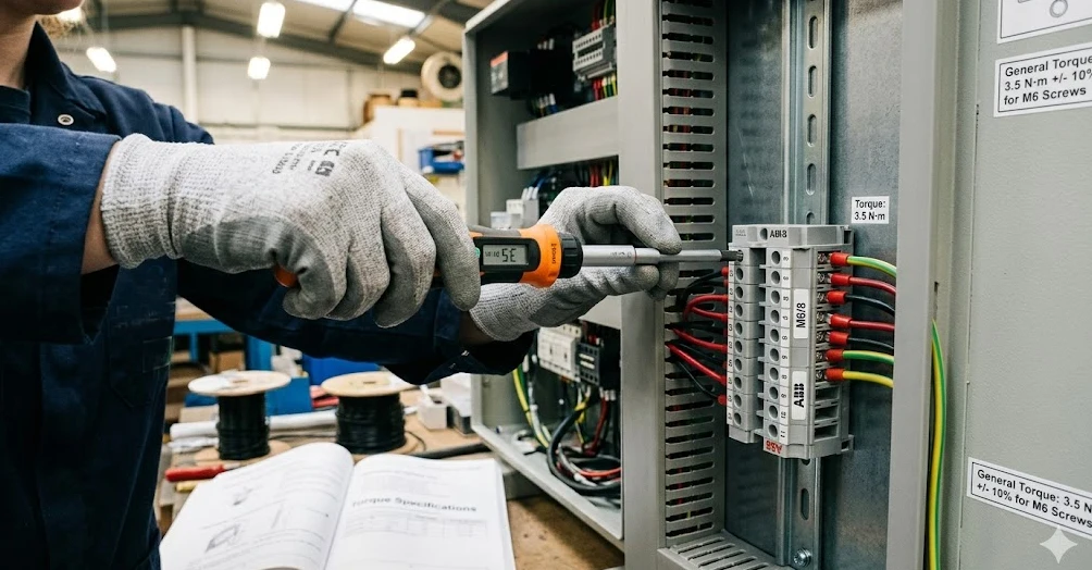 torque specifications for terminal block screws