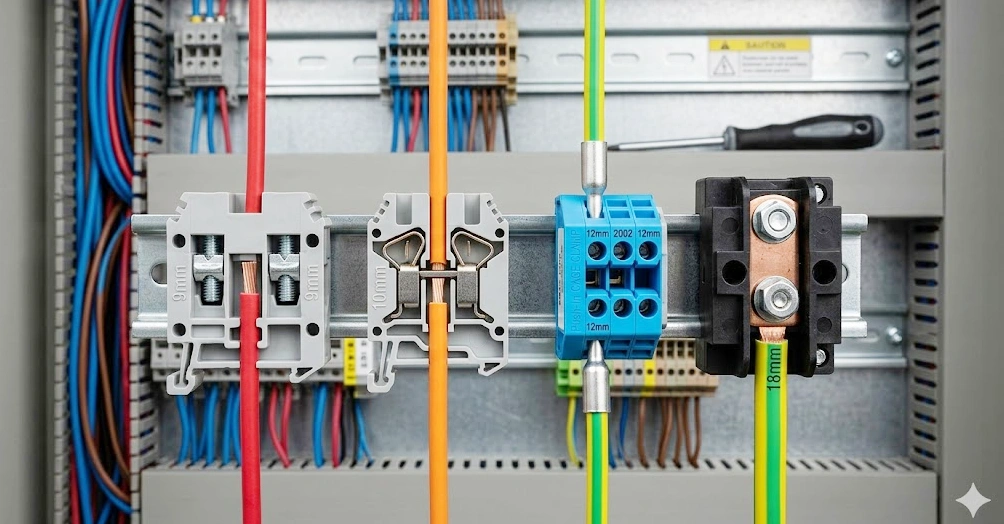 wire stripping length for different terminal block