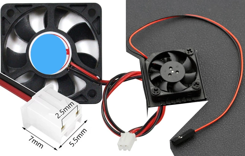 2 pin cooling fans