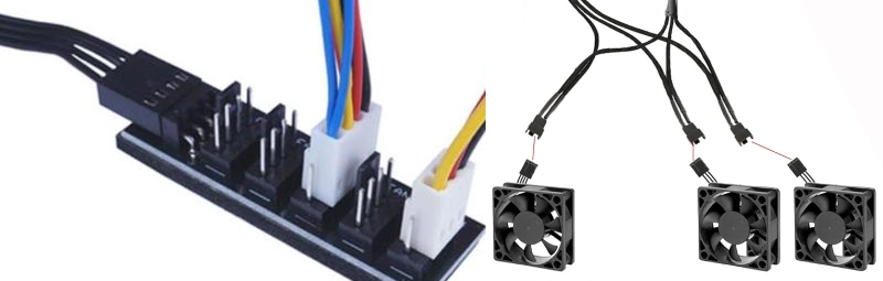 can 3 pin fans plug into 4 pin