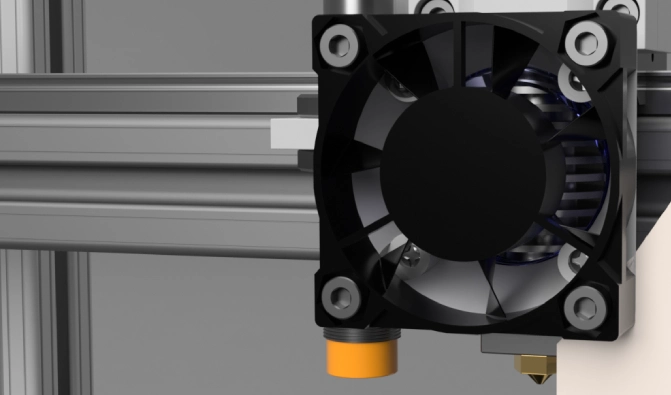 cnc & robotics ventilation fan