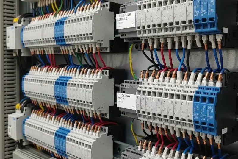 control panels terminal block