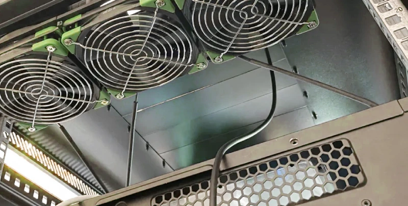 data rack fan solutions for electrical cabinets