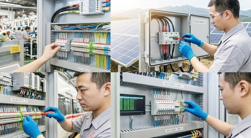 distribution block and terminal block applications