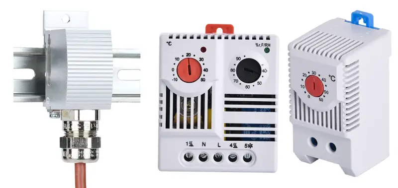 fixed vs adjustable bimetal thermostat solution