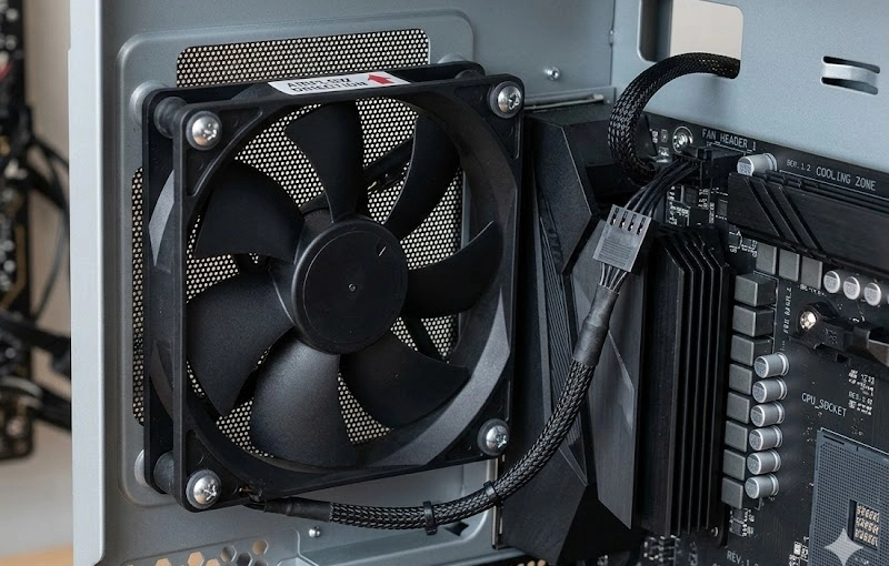 installation factors for cooling fan