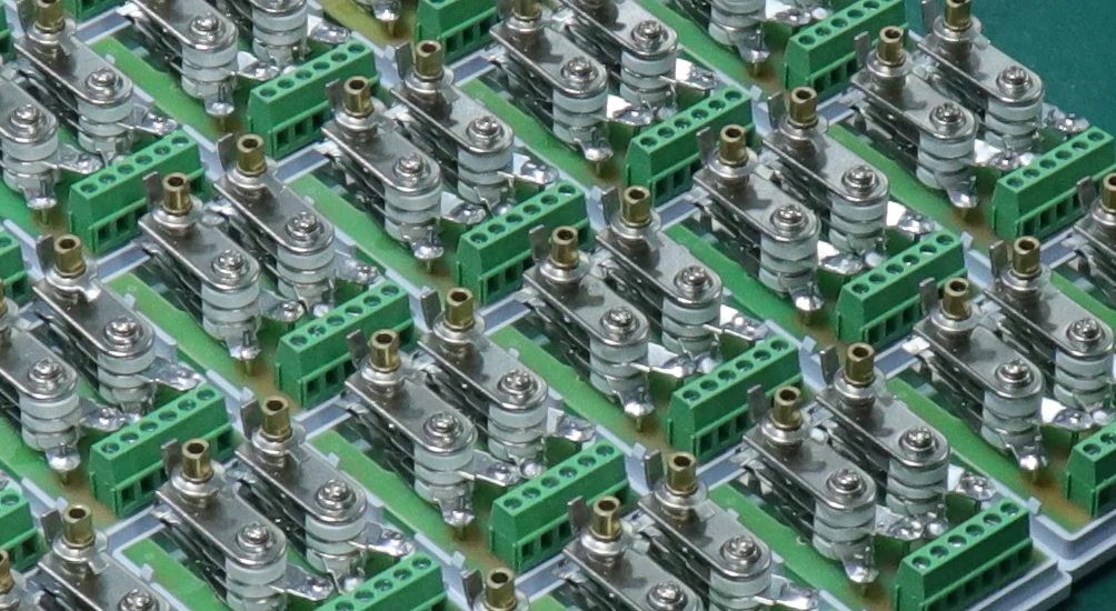 thermostat production line