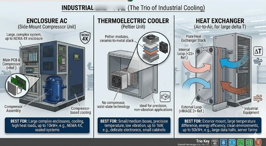 Compact Local Cooling Systems (High Relevance for Industry)