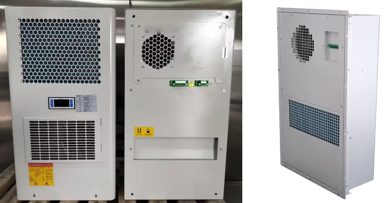 panel mount air conditioner for electrical enclosures